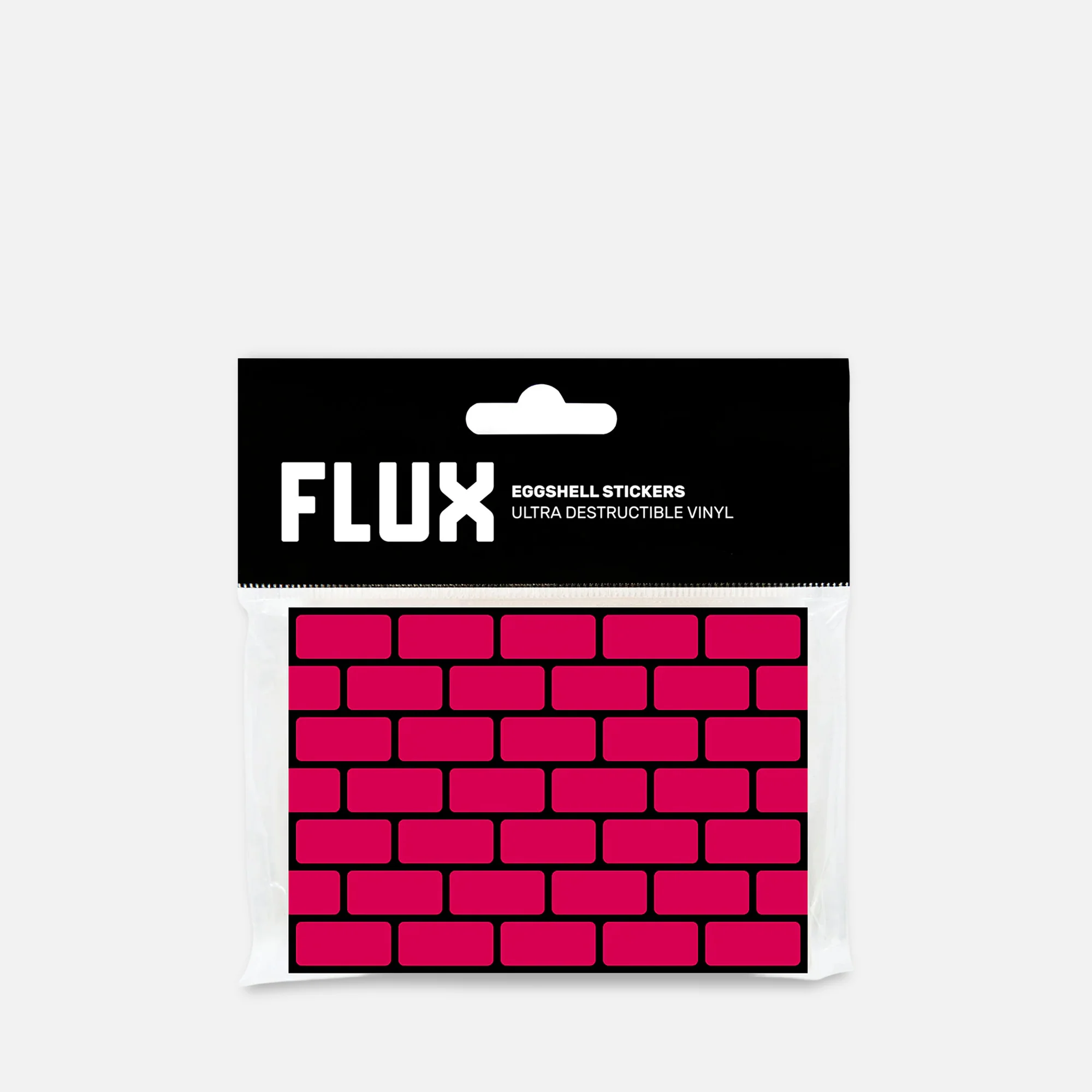 FLUX Eggshell Stickers 50 pcs Bricks Magenta