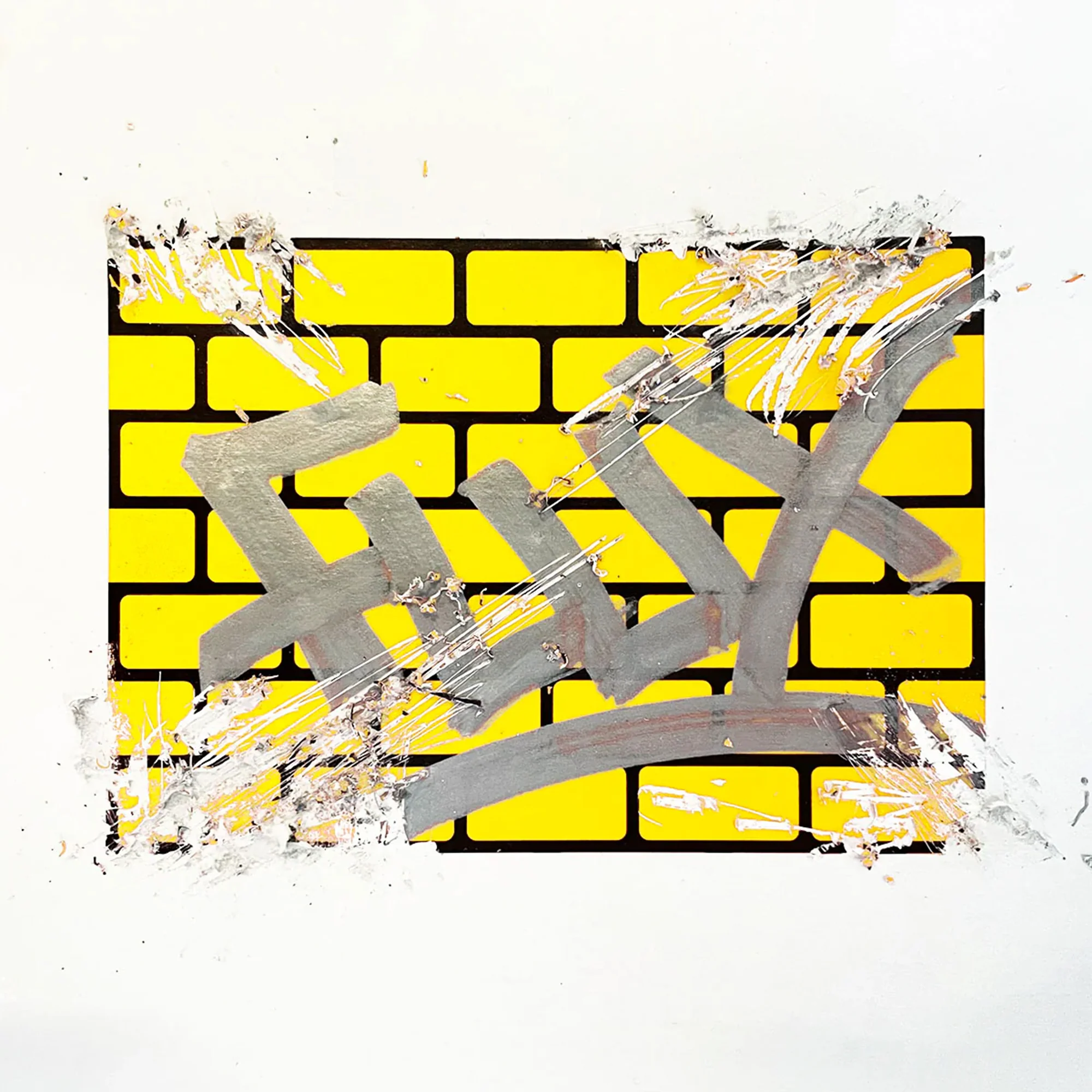 FLUX Eggshell Stickers 50 pcs Bricks Yellow - Image 2