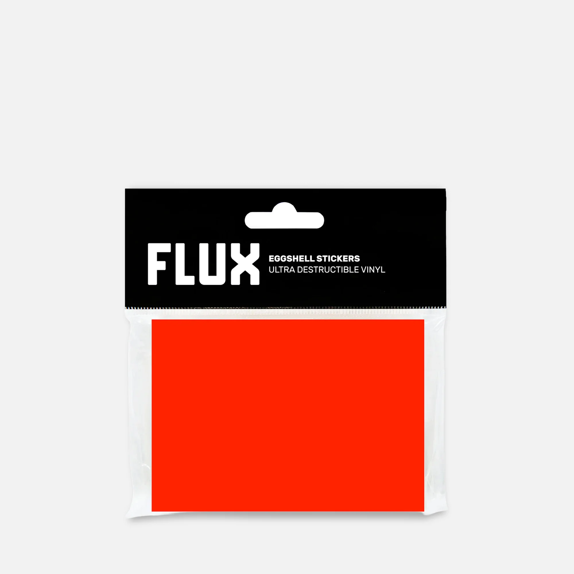 FLUX Eggshell Stickers 50 pcs Red