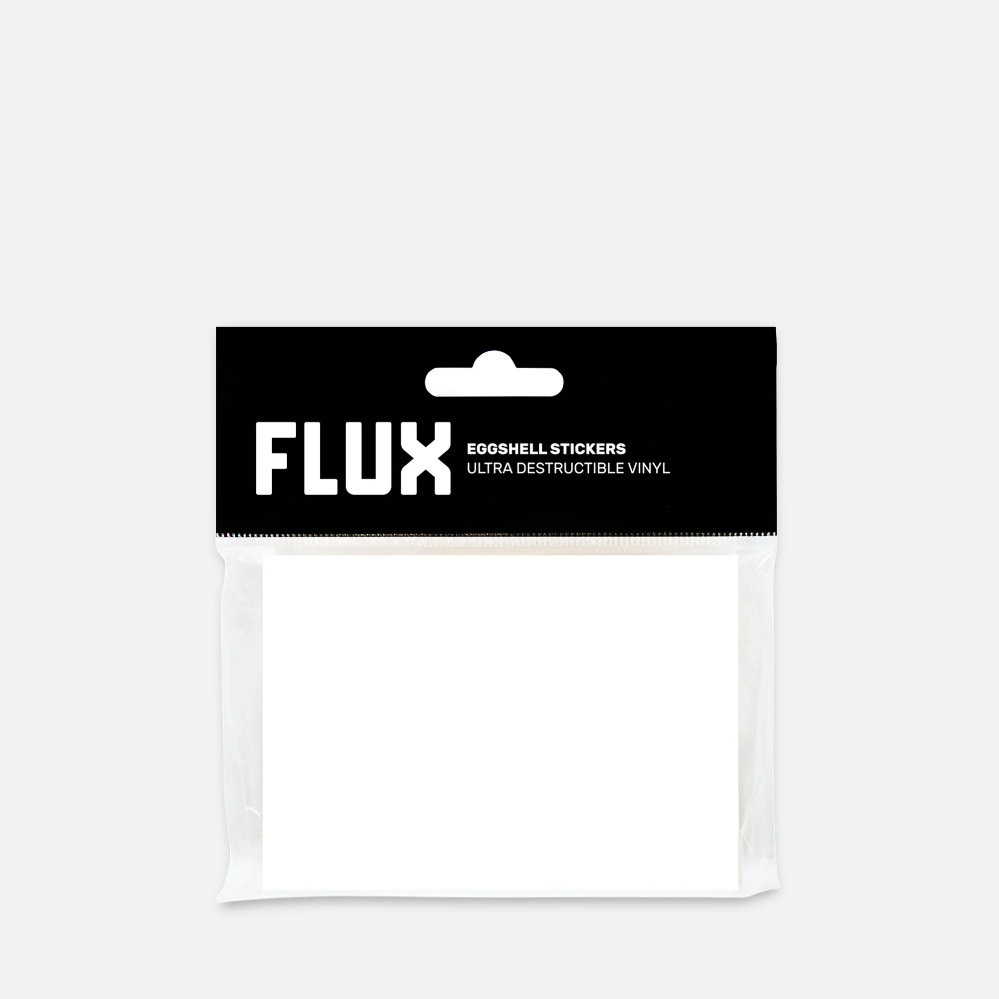 FLUX Eggshell Stickers 50 pcs White