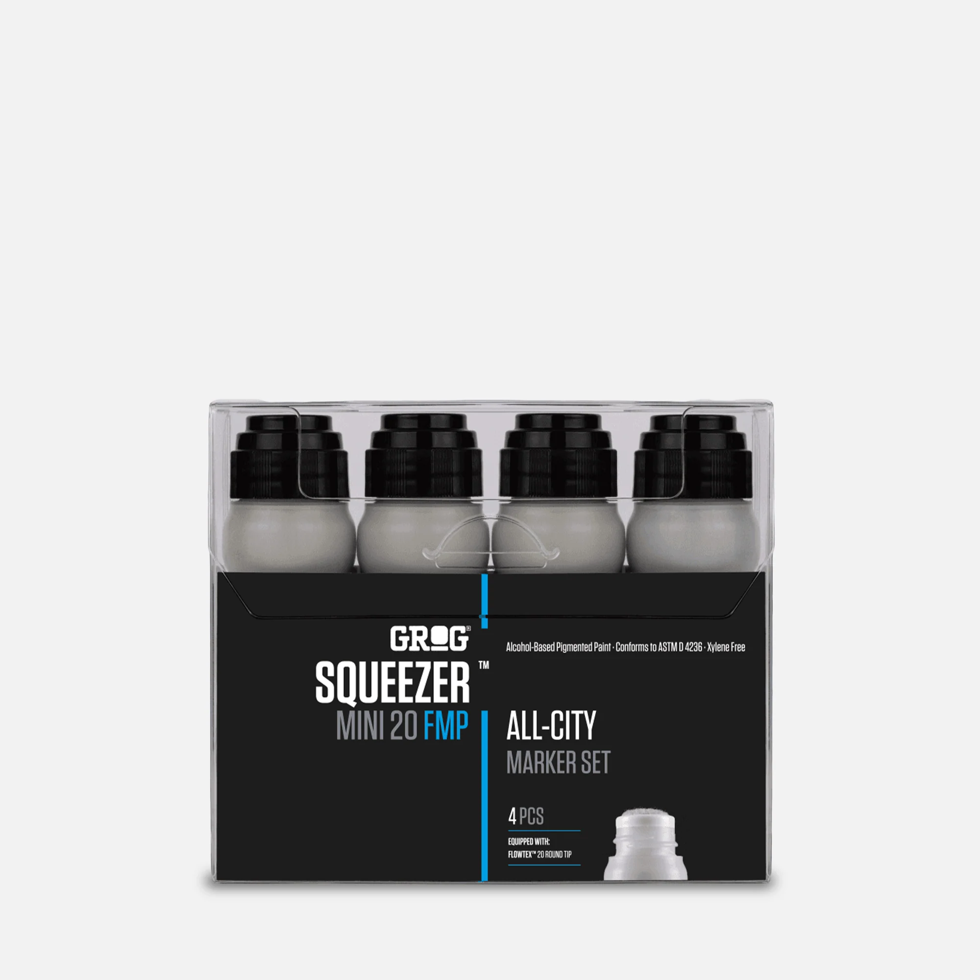 Grog Squeezer Mini 20 FMP All-City Set 4 Pcs