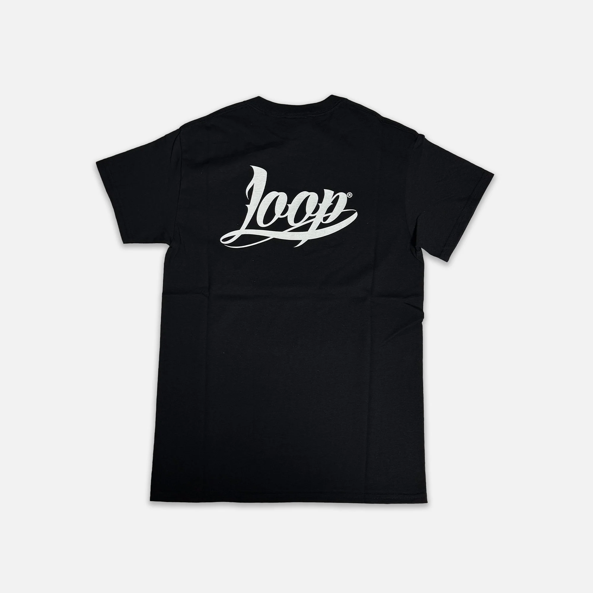 Loop Style Logo T-Shirt Black - Image 2