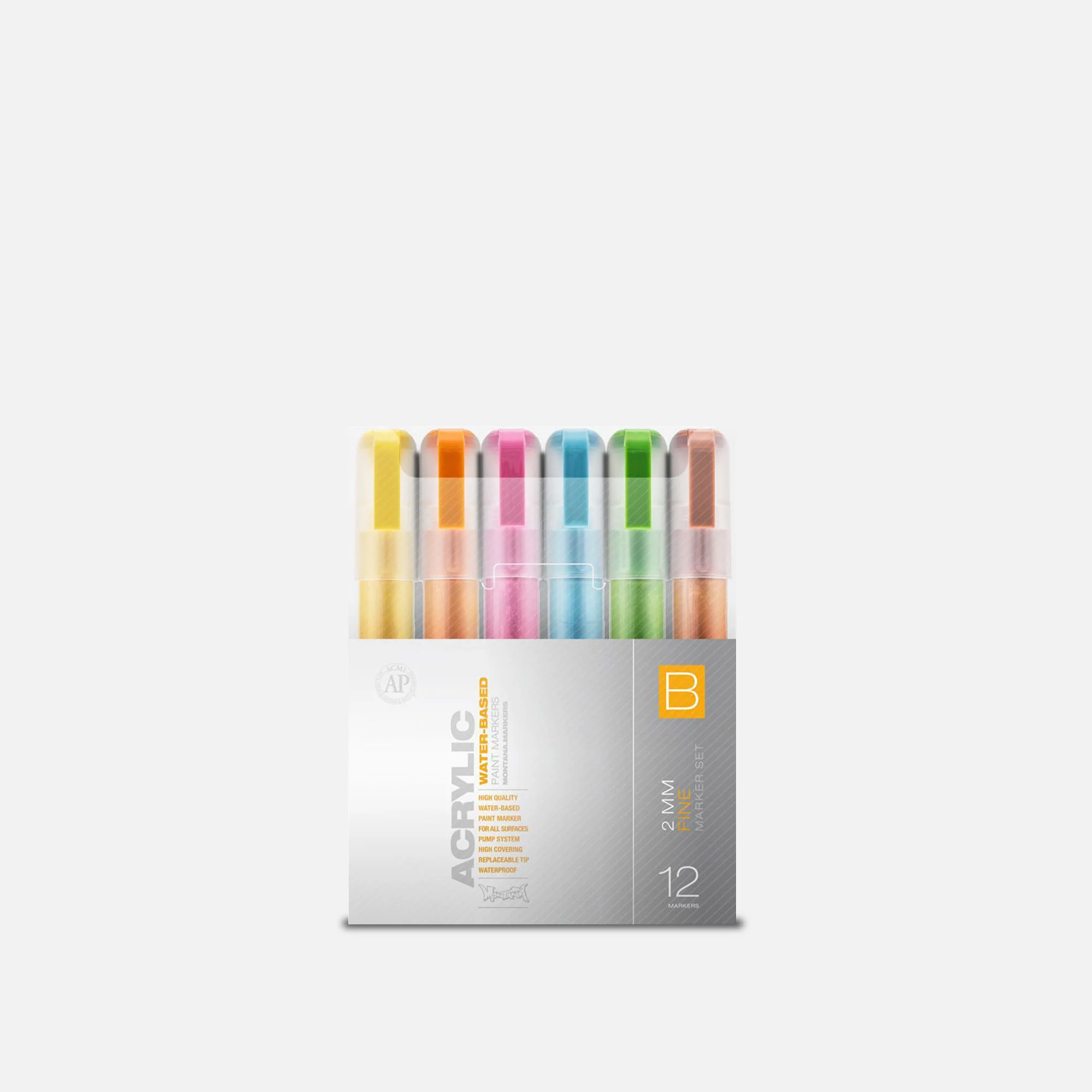 Montana 2MM Fine B Marker Set