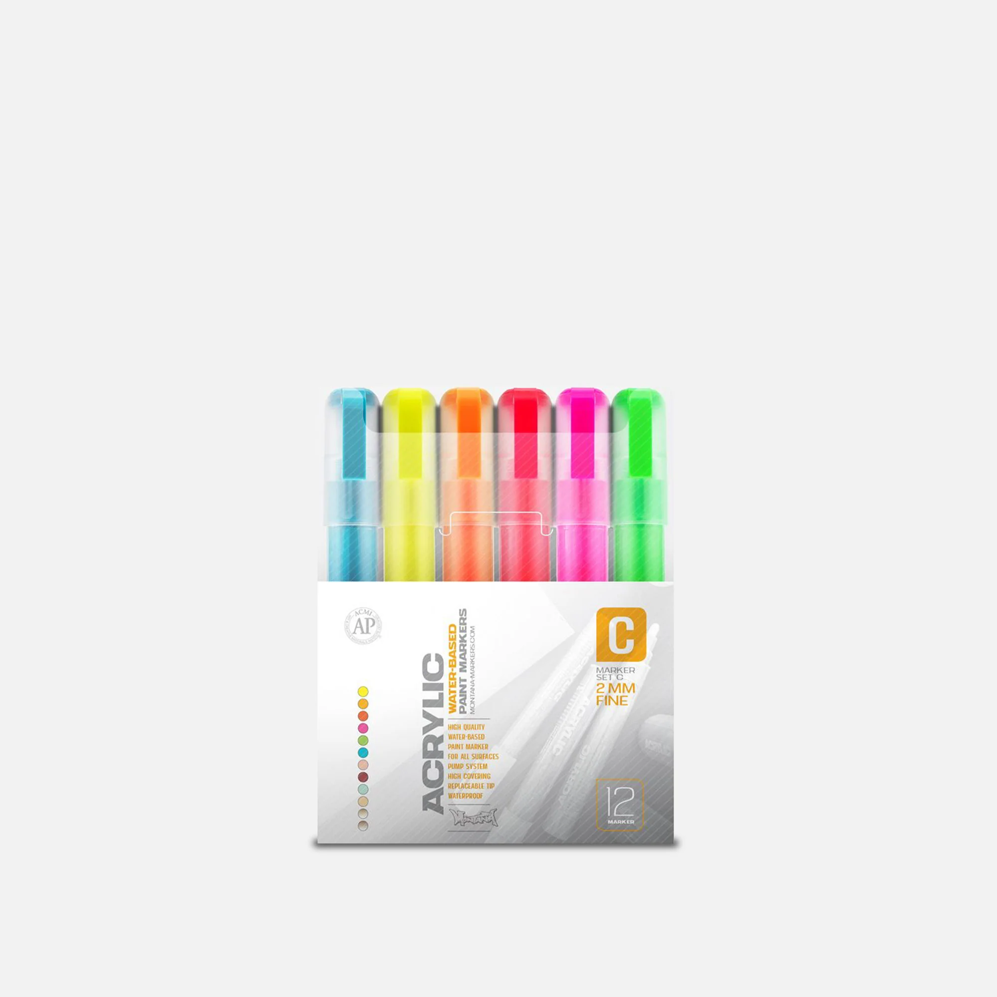 Montana 2MM Fine C Marker Set