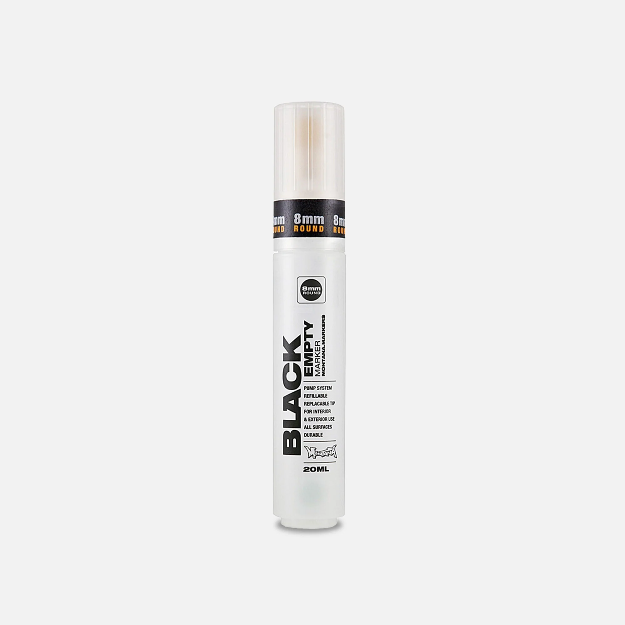 Montana Black Empty 8MM Round Tip