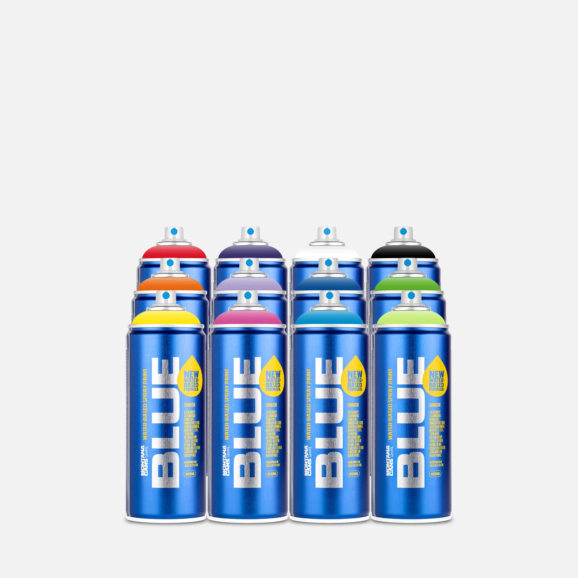 Montana Blue Water Based 400ML 12 Can Pack