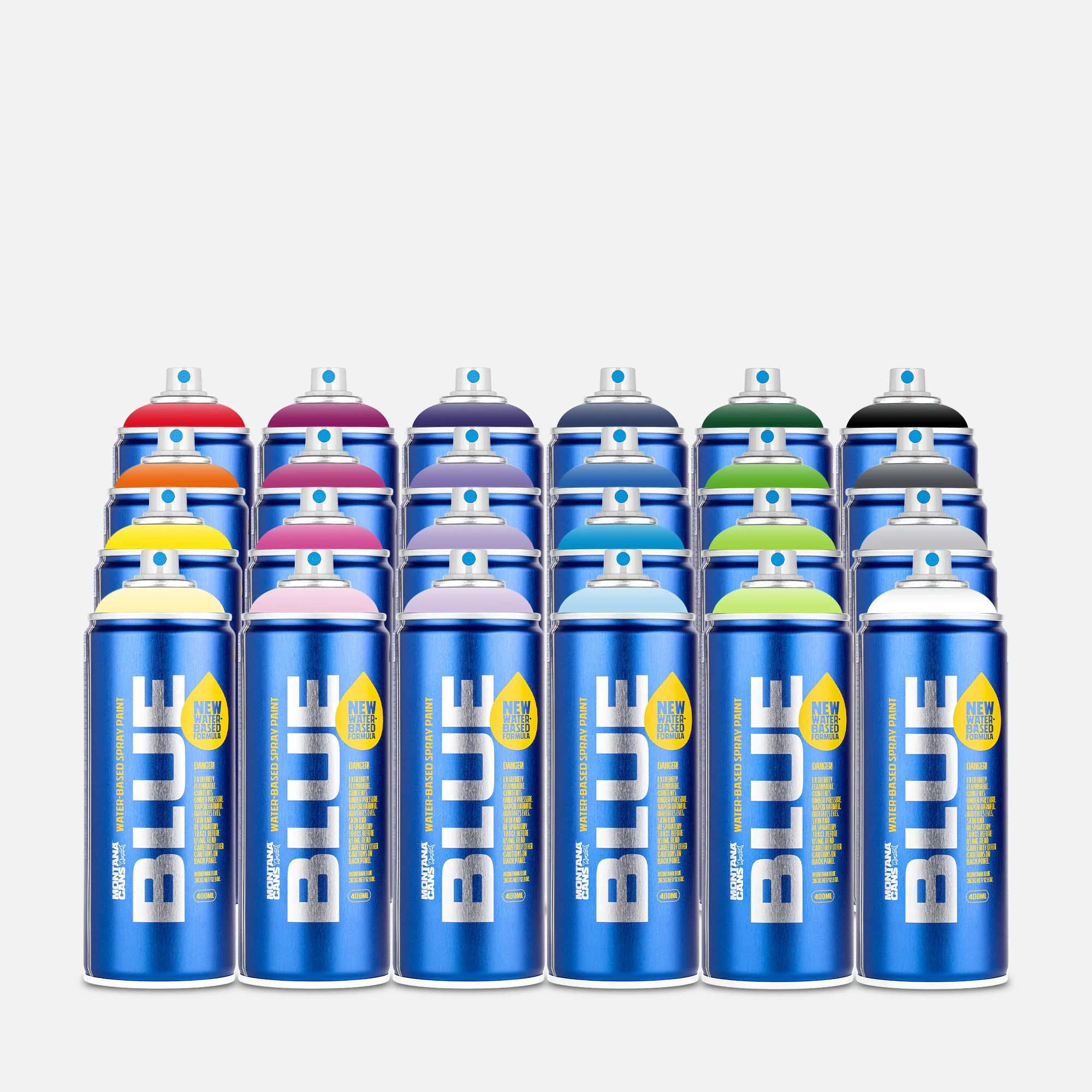 Montana Blue Water Based 400ML 24 Can Pack
