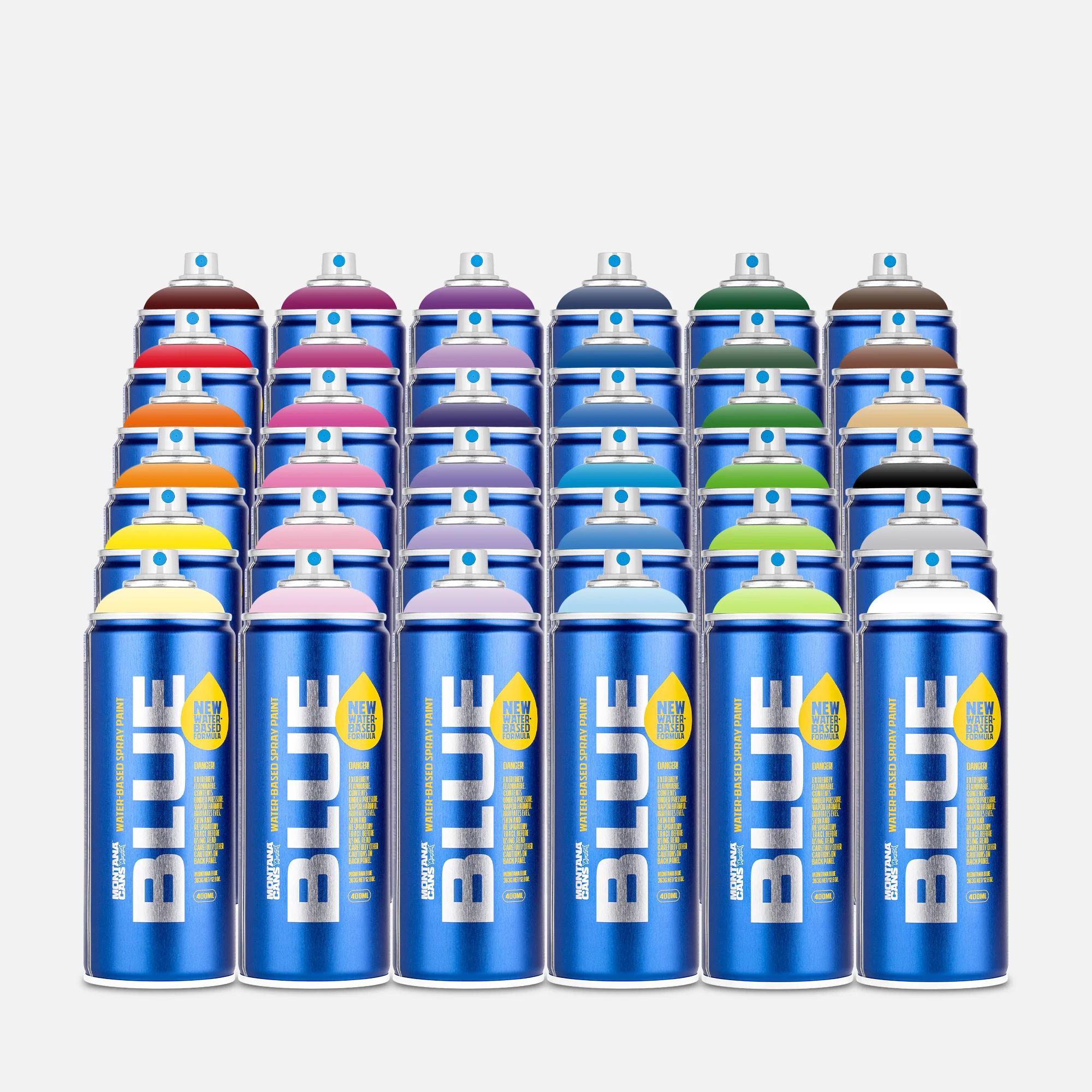 Montana Blue Water Based 400ML 36 Can Pack
