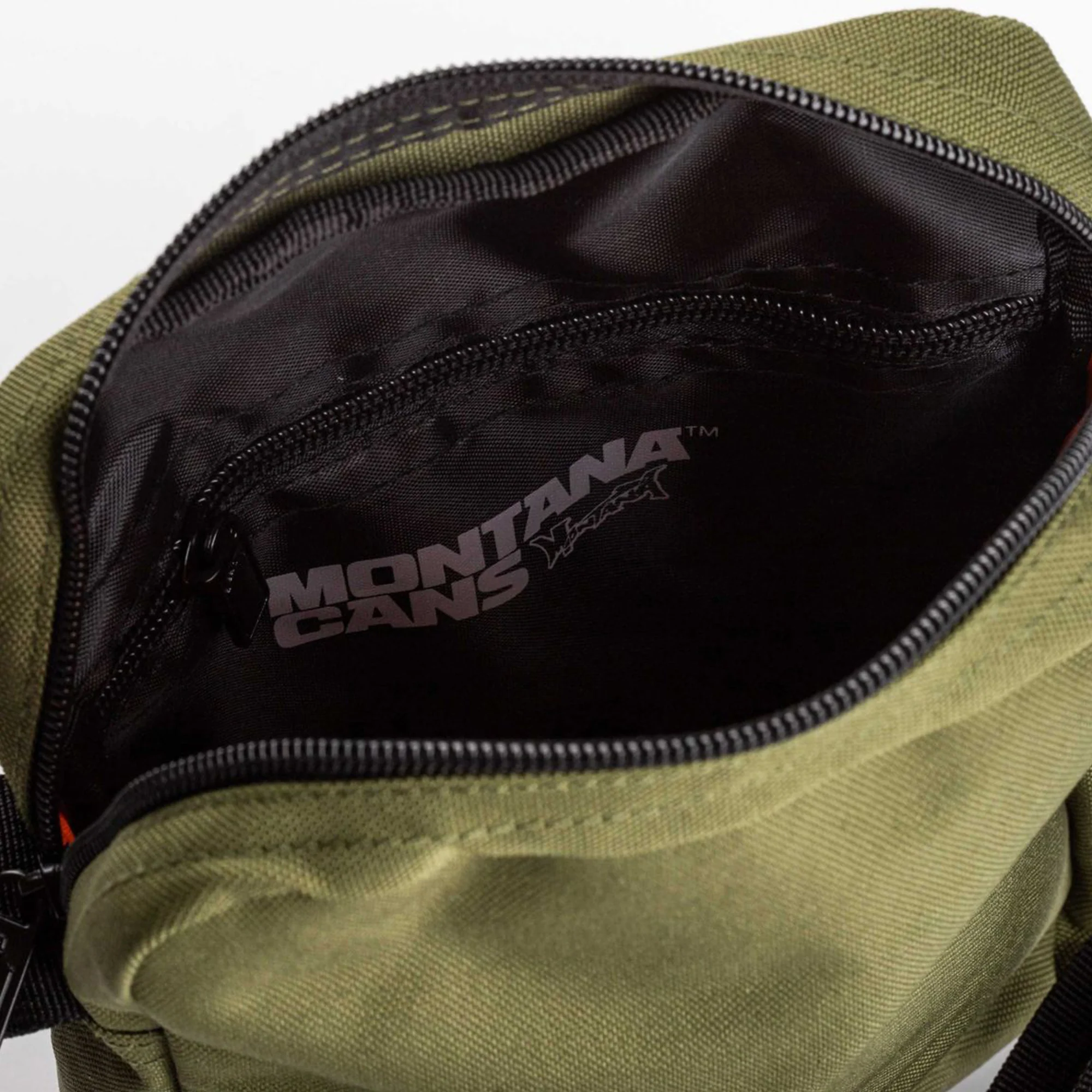 Montana Shoulder Bag - Khaki/Orange - Image 4