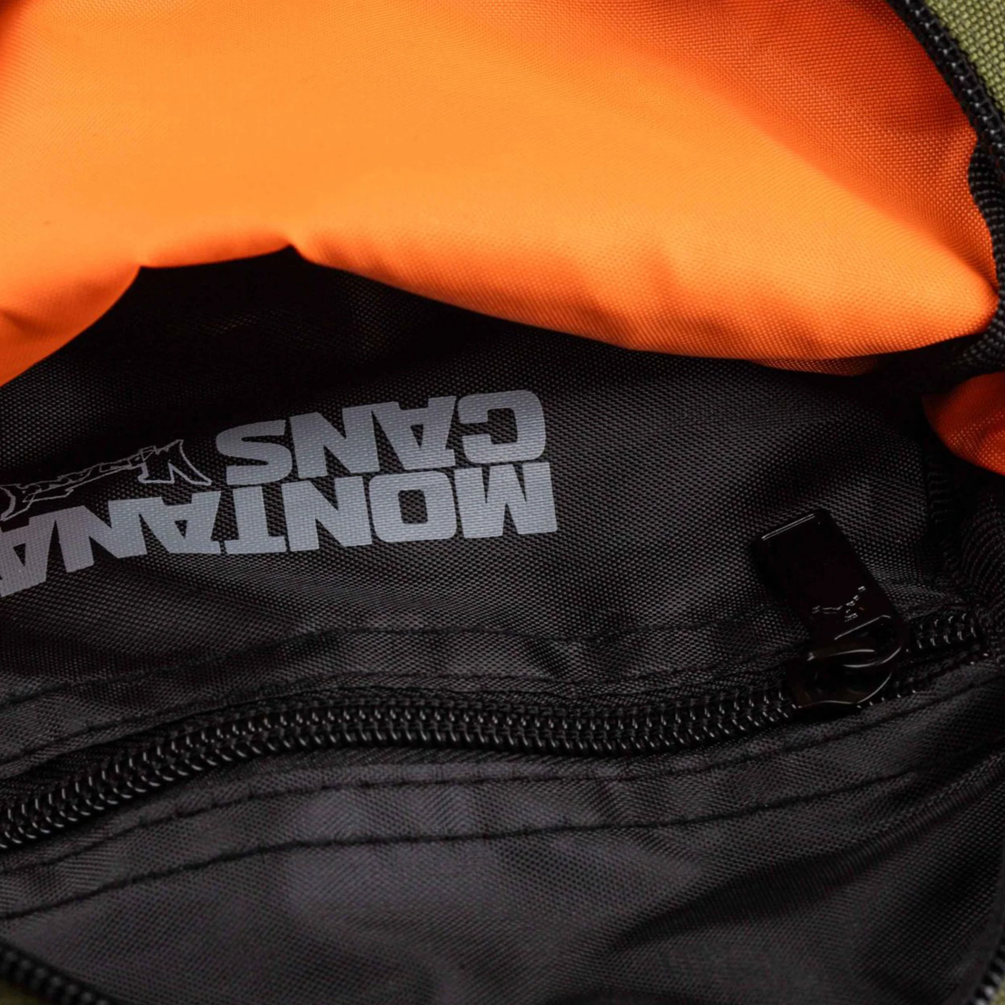 Montana Shoulder Bag - Khaki/Orange - Image 5