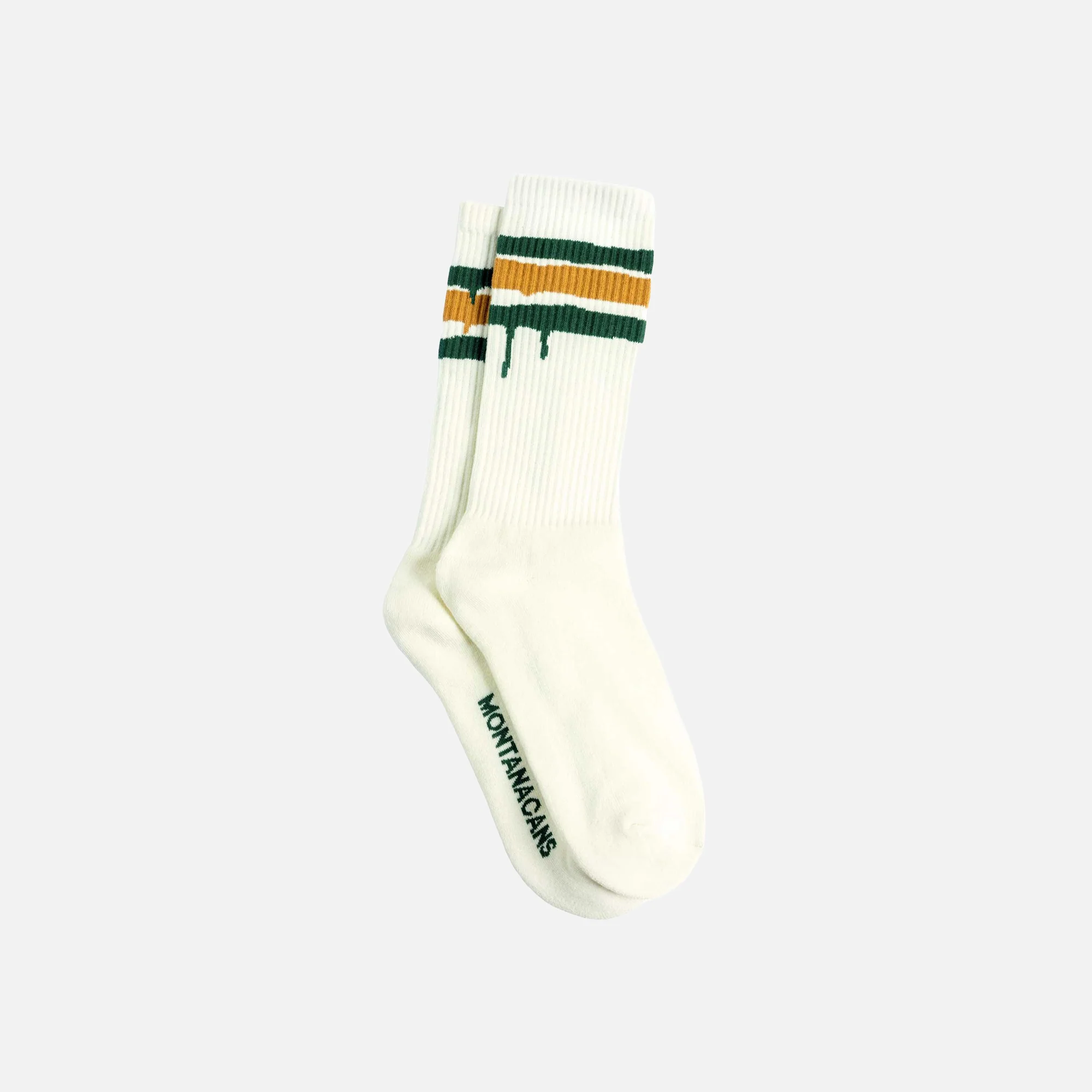 Montana Socks Stripes Off White - Image 2
