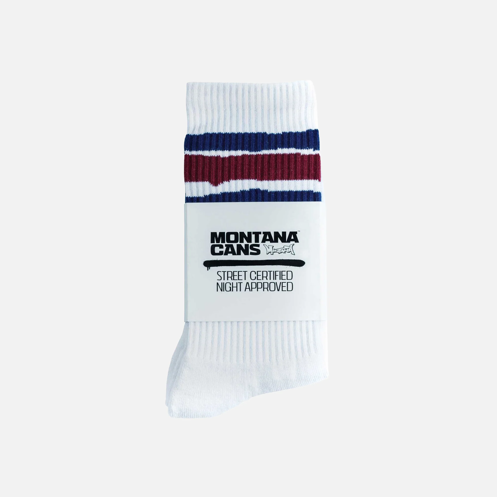 Montana Socks Stripes White