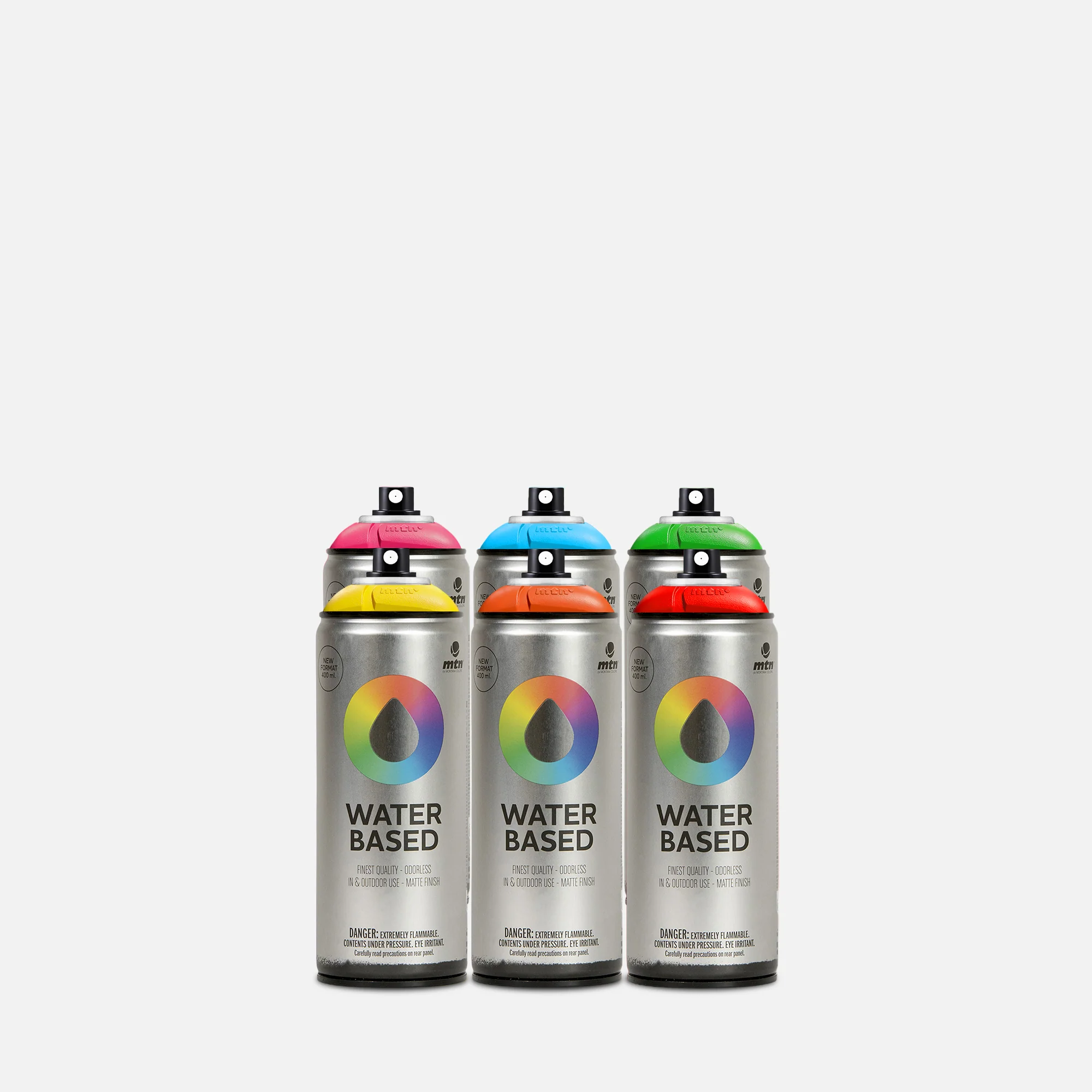 MTN Water Based 400ML 6 Can Pack